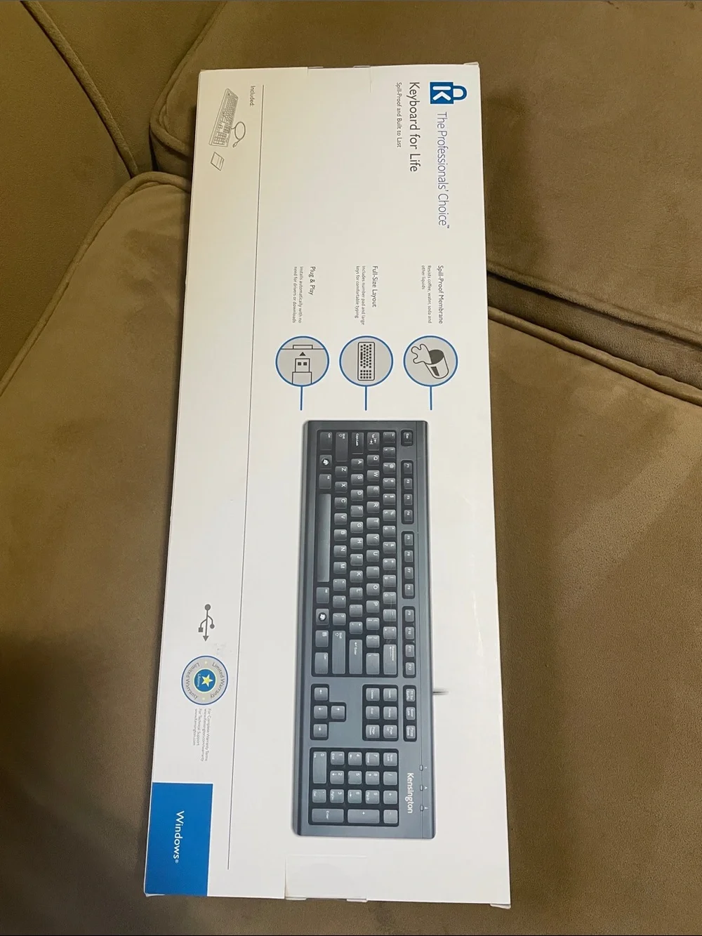Black Keyboard for Life - Wired USB